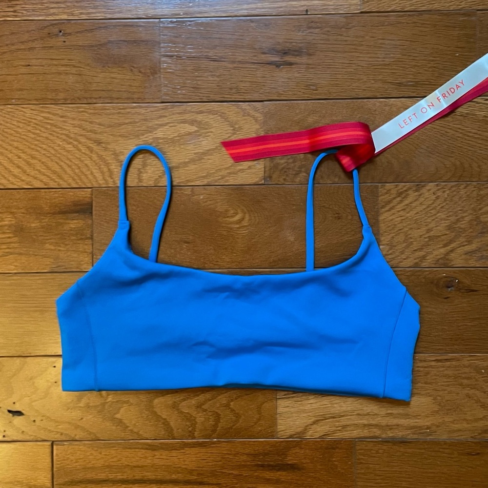 Left on Friday Pool Days Top in Wipeout Blue, Medium